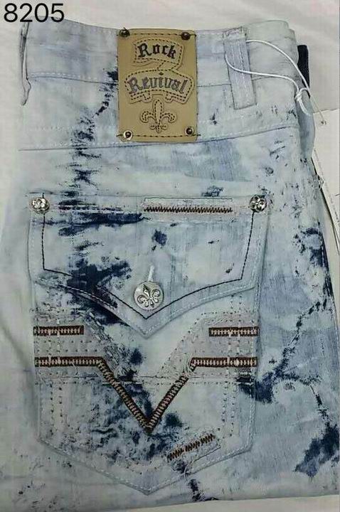 Rock Revival long jeans man 32-42-022